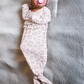 Natural Leopard | Ruffle Knot Gown