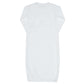 White Bubble Baby Gown