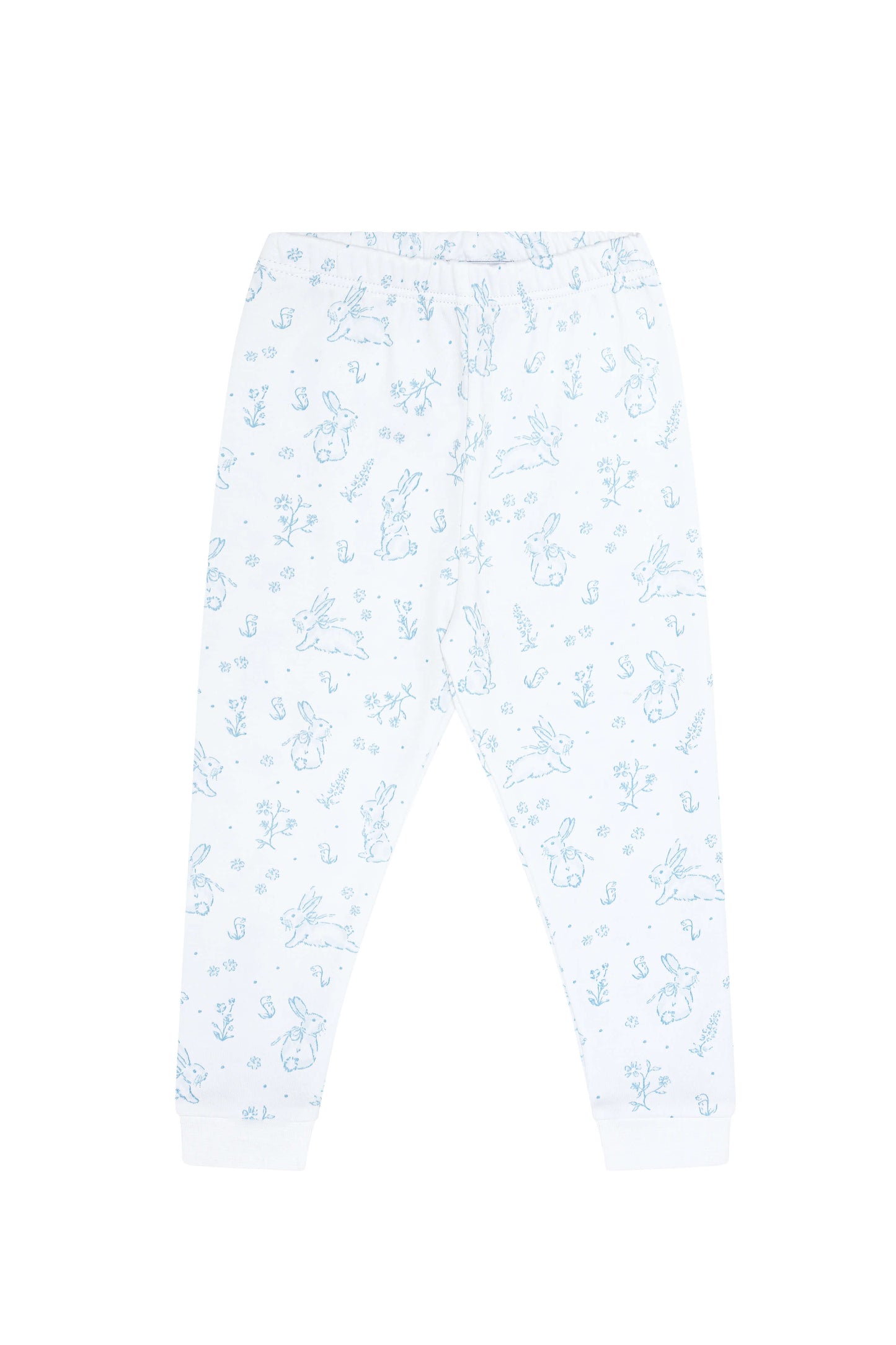 Blue Bunny Toile Pajama