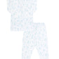 Blue Bunny Toile Pajama