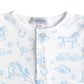 Blue Lone Star Toile Pajamas