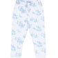 Blue Toile Baby Pajamas