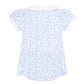Blue Cheetah Print Onesie Dress