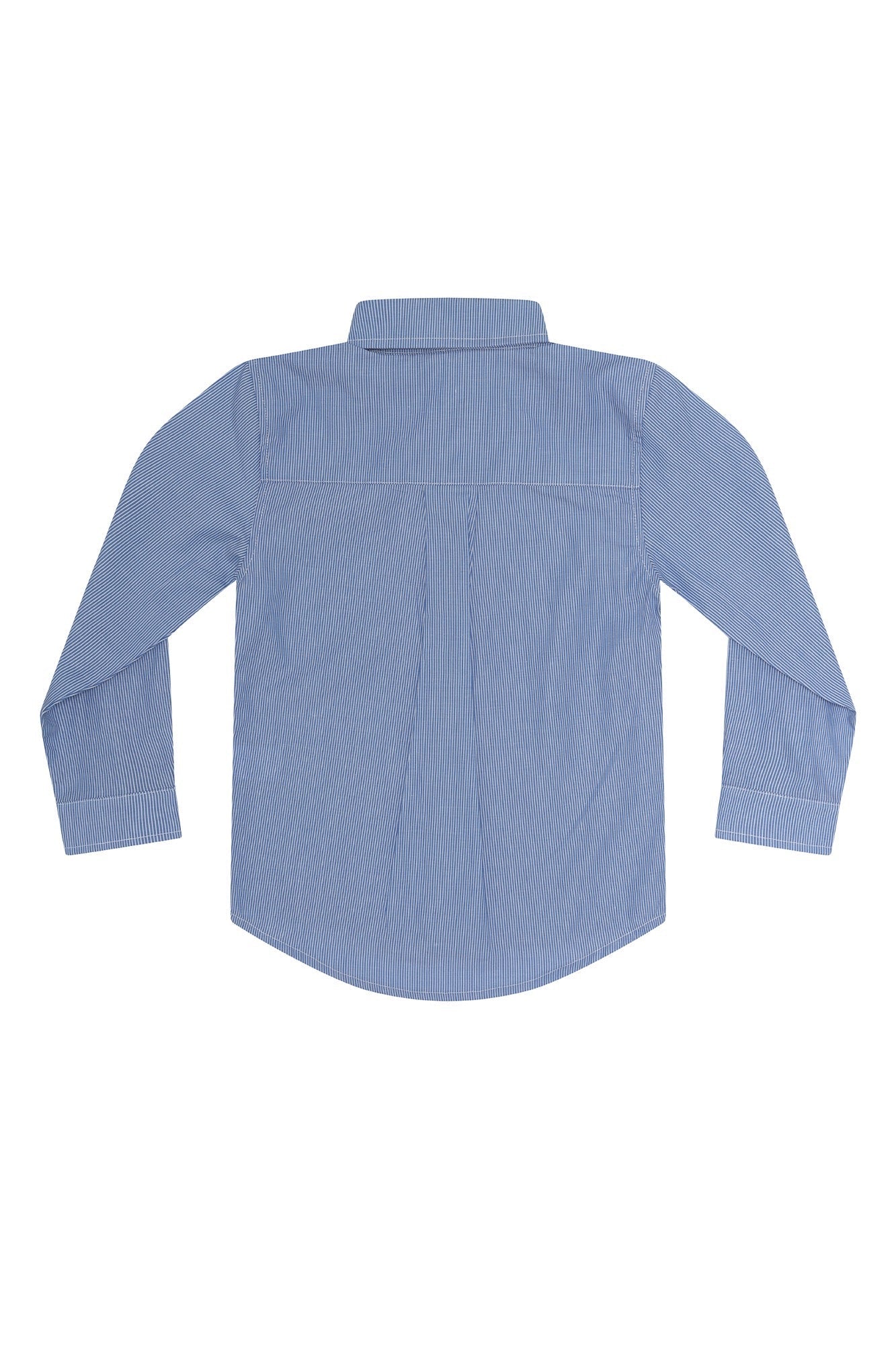 Blue Stripes Long Sleeve Shirt