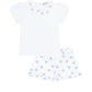 Blue Heart Short Set
