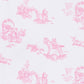 Pink Toile Winter Sack
