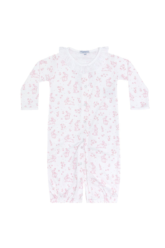 Pink Bunny Toile Converter Gown