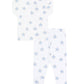 Blue Stars Print Pajama