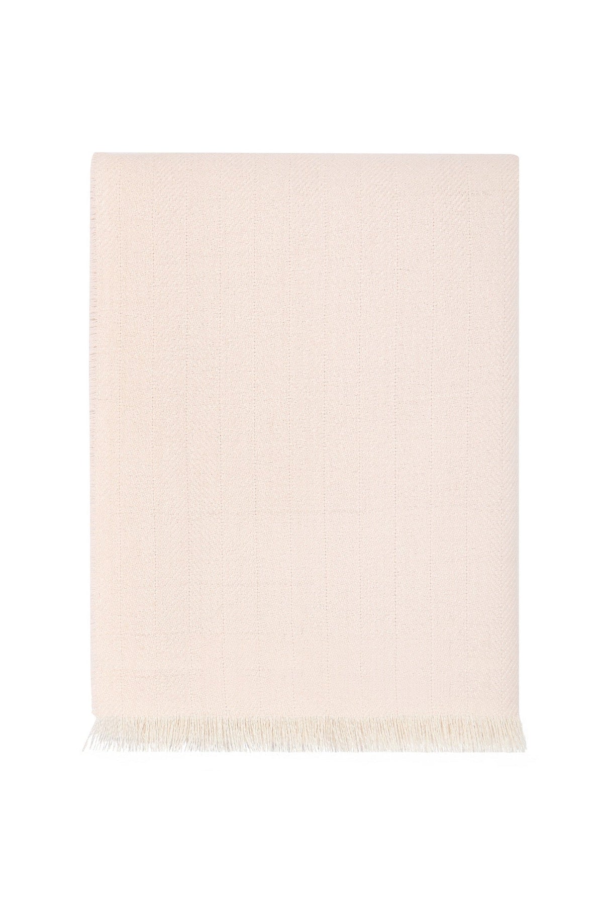 Herringbone Baby Alpaca Woven Blanket