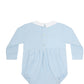 Blue Puppy Love Embroidery Bubble LS