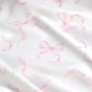 Charming Bows Print Blanket