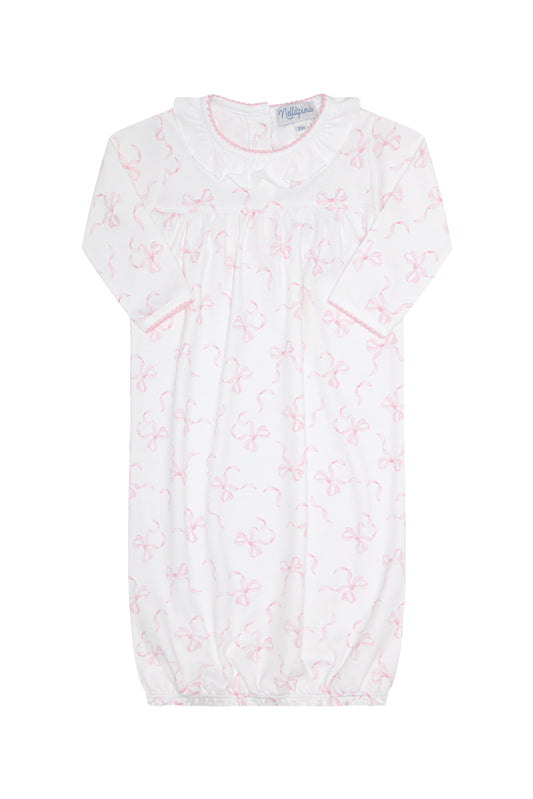 Charming Bows Print Gown
