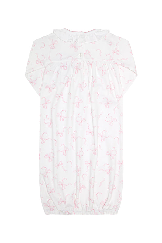Charming Bows Print Gown