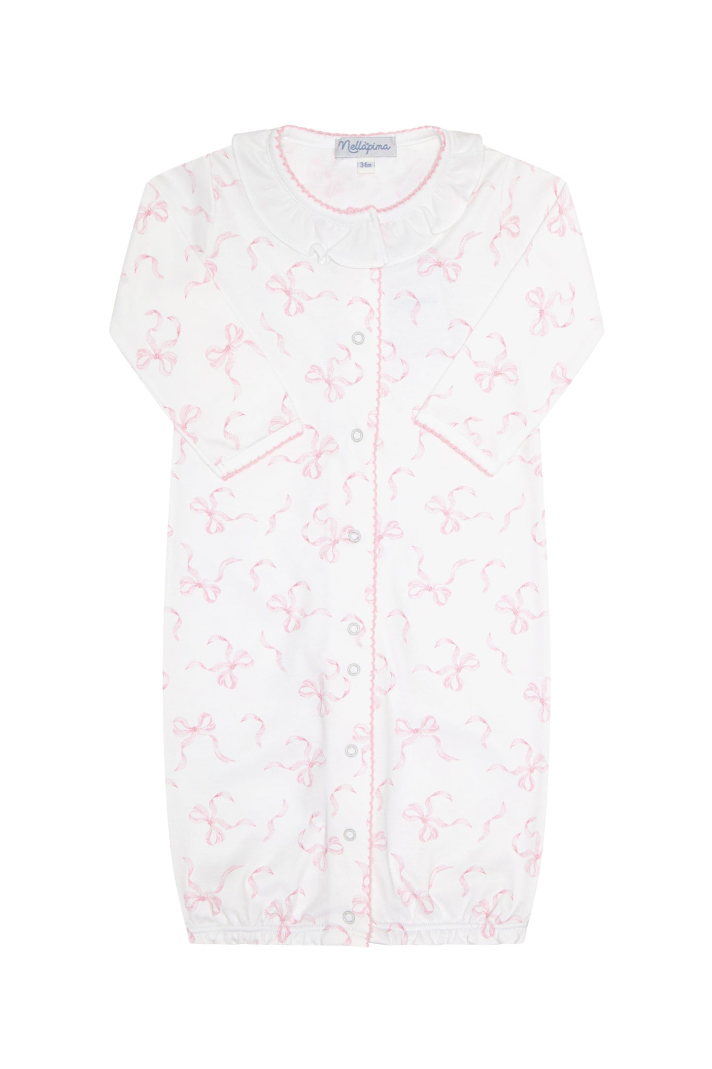 Charming Bows Print Converter Gown