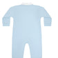 Mini Voyages Embroidery Romper LS