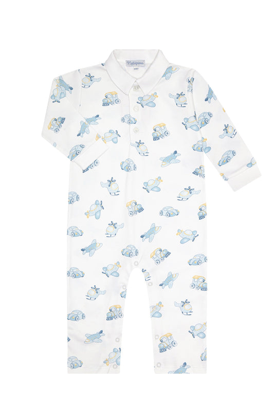 Mini Voyages Romper long sleeve