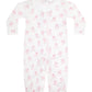 Pink Puppy Love Print Converter Gown
