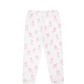 Pink Puppy Love Print Pajamas