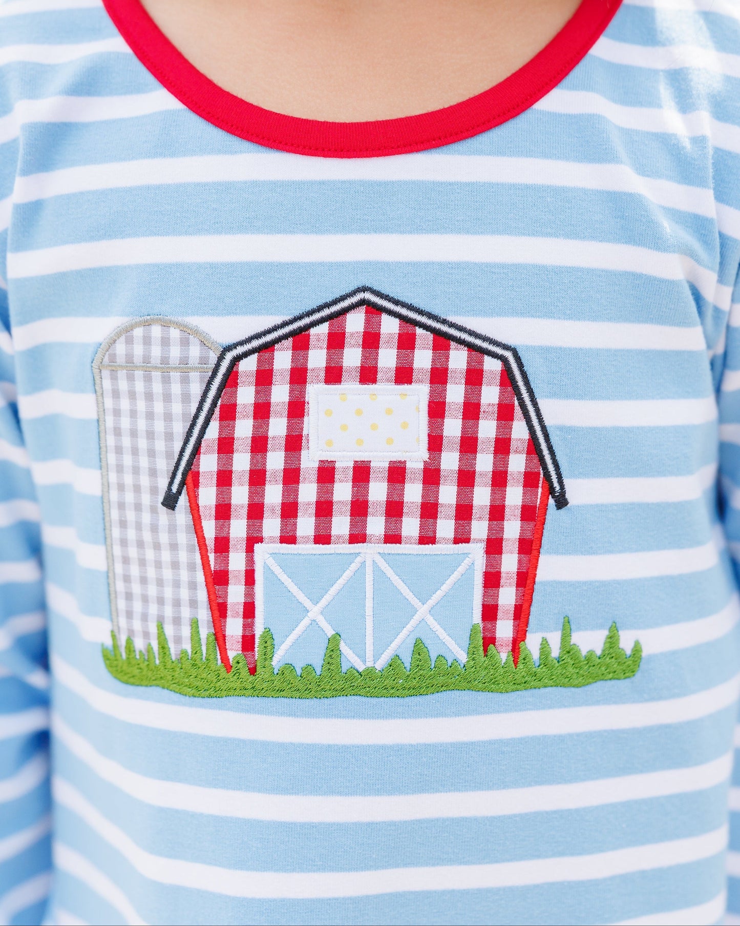 On The Farm Ruffle Pants Set