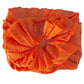 Ruffled Headband | Orange