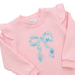 Painted Petals Ruffle Sweatshirt Set