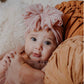 Ruffled Headband | Paris Pink