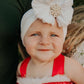 Pearl Ruffled Headband