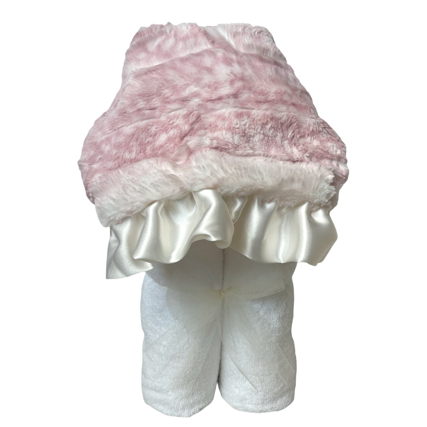 Sweet Pink Fawn | Hooded Bath Towel