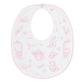 Pink Lone Star Toile Bib
