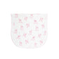 Pink Puppy Love Print Burp Cloth