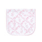 Pink Bears Trellace Burp Cloth