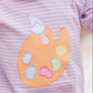 Pretty Painter Ruffle Romper