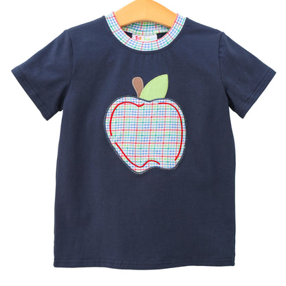 Primary Plaid Apple Shirt