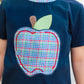 Primary Plaid Apple Shirt