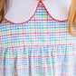 Primary Plaid Jumper Set