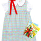 Primary Plaid Jumper Set