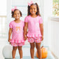Pumpkin Petals Ruffle Short Set