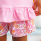 Pumpkin Petals Ruffle Short Set