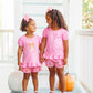 Pumpkin Petals Ruffle Short Set
