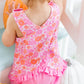 Pumpkin Petals Swing Back Bloomer Set