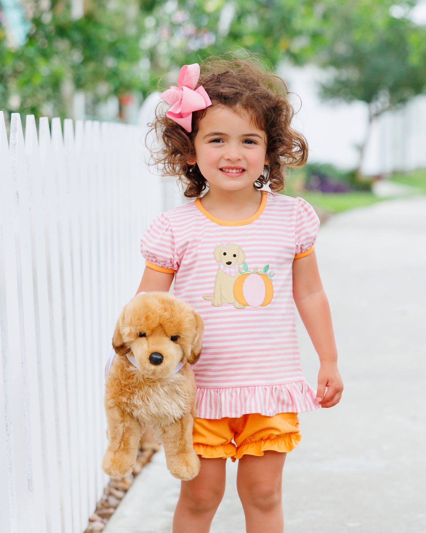 Pumpkins and Paws Bloomer Set