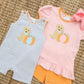 Pumpkins and Paws Ruffle Short Set