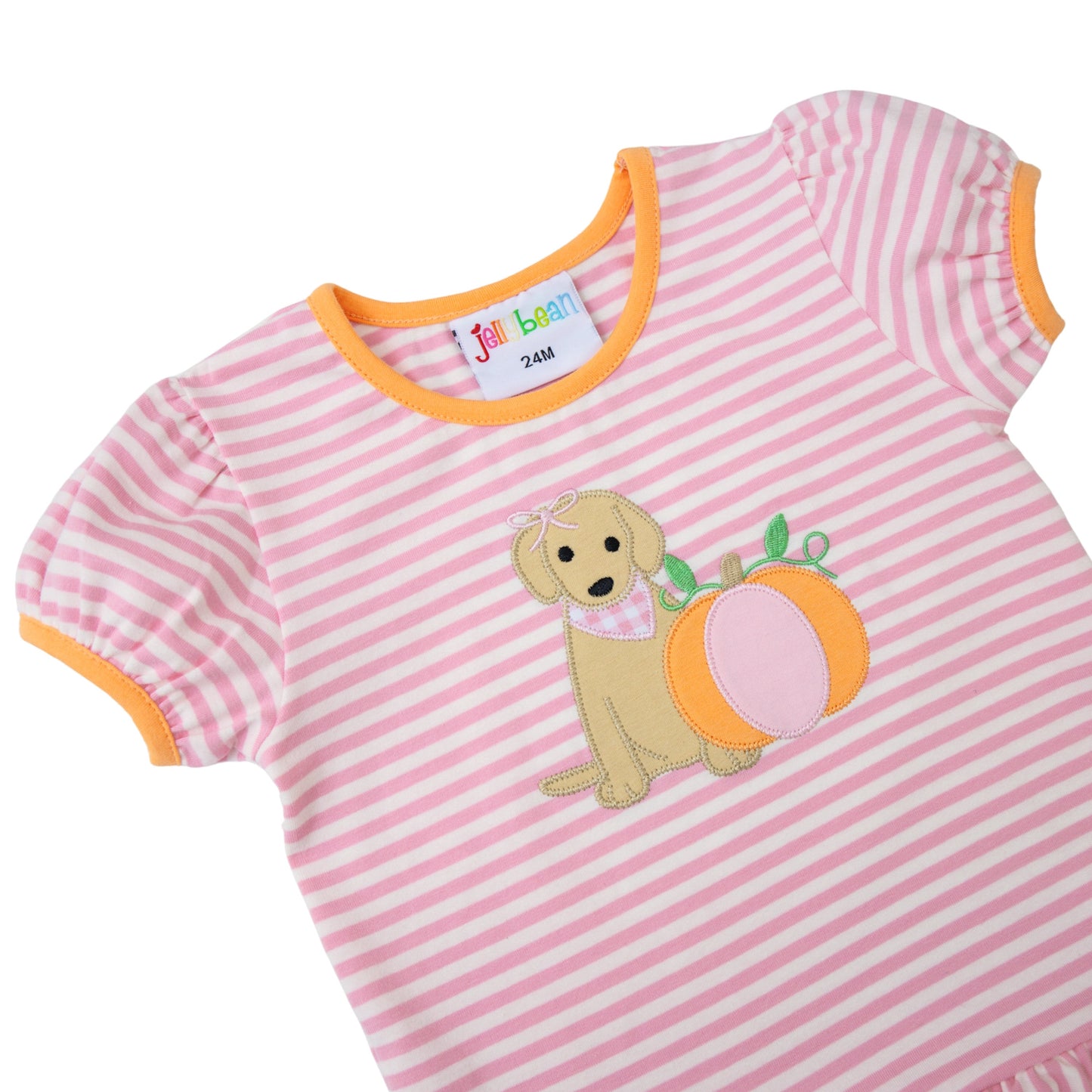 Pumpkins and Paws Ruffle Short Set