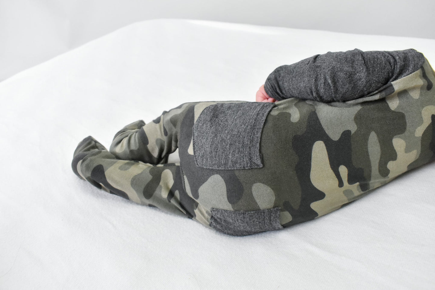 Camo | Convertible Two-Way Zip Footie
