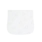 Grey Stars Print Burp Cloth