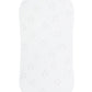Grey Stars Print Burp Cloth