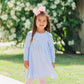 Sadie Pants Set- Light Blue Stripe/Light Pink