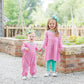 Sadie Romper- Pink Stripe/Mint