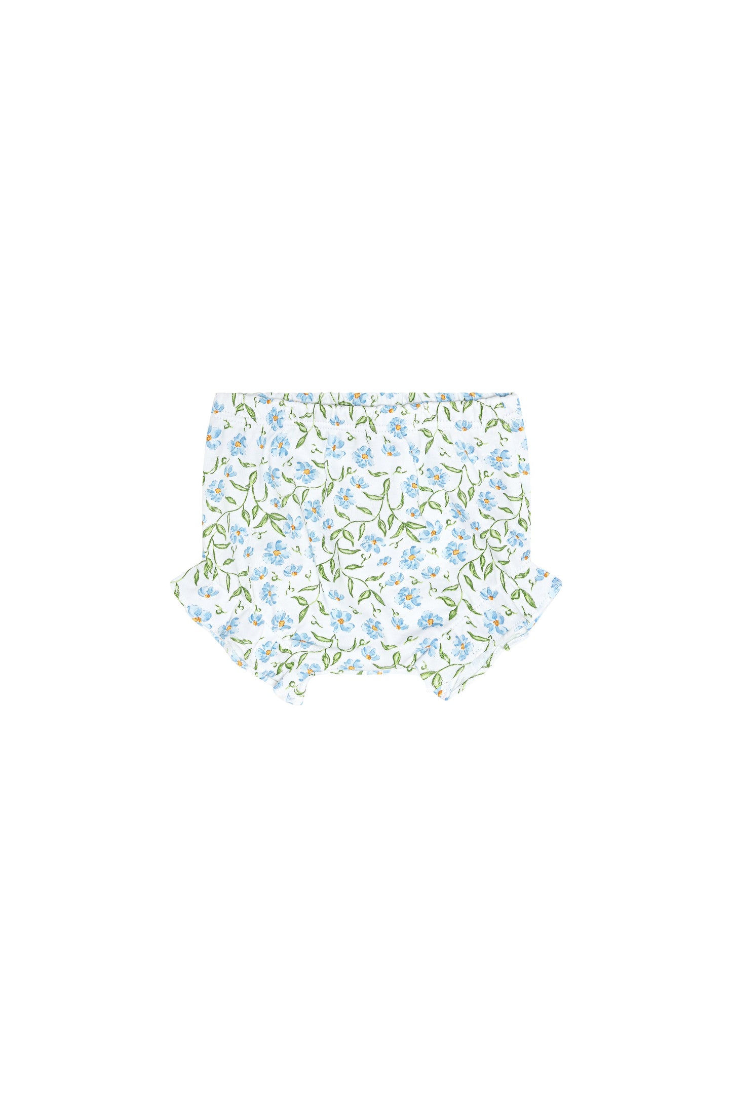 Blue Vines Print Onesie Set