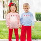 Santa Pullover- Blue